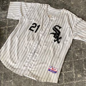 WHITE SOX VINTAGE FRAZIER JERSEY